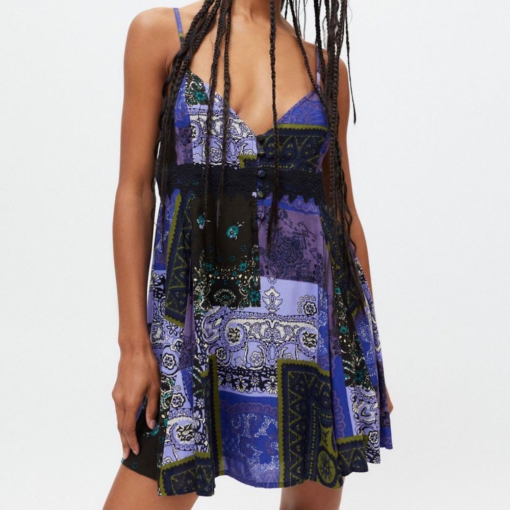 Urban Outfitters ‘Azalea Lace Inset Frock’ Dress